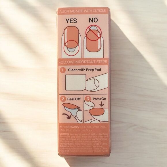 2 sets of short imPRESS Bare but Better Nude Press-On Nails - Picture 2 of 3